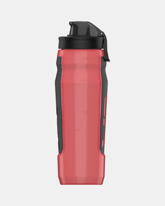 UA Playmaker Squeeze 32 oz. Water Bottle in Red image number 3